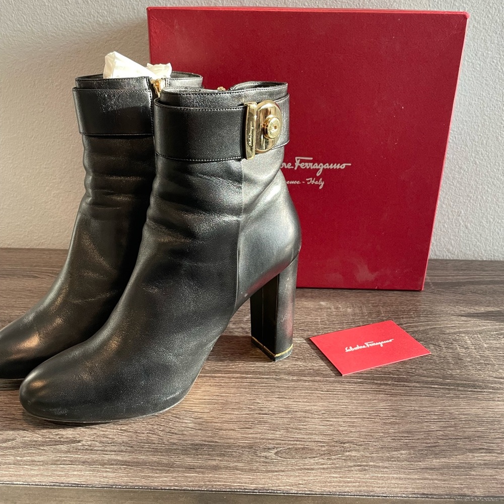 Authentic Salvatore Ferragamo bootie